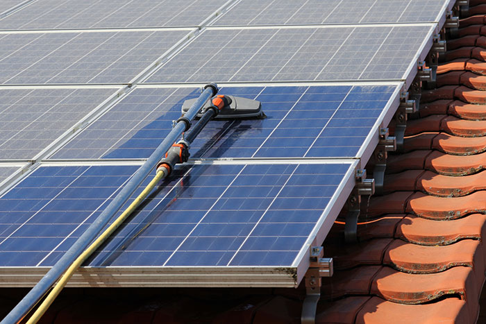Clean Solar Panels